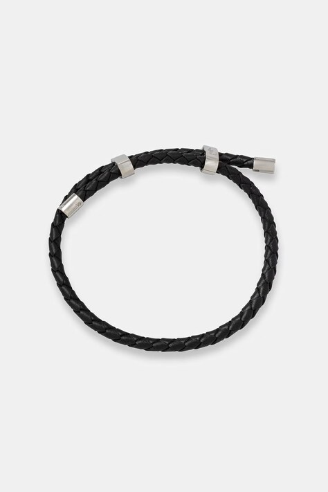 Trussardi bransoletka męska skórzana T-LEATHER TJAXZ18