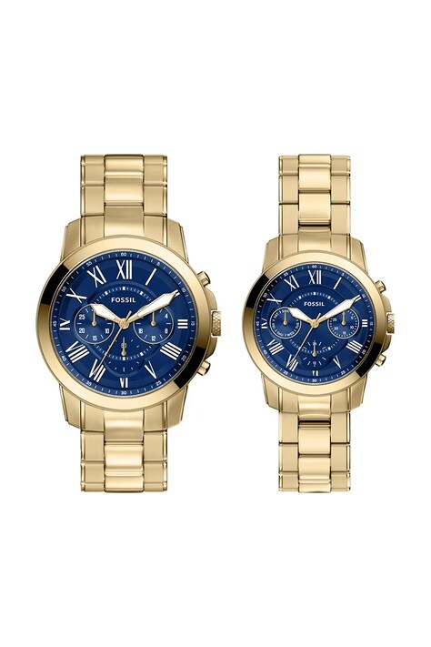Fossil Zegarek męski Grant FS6200SET