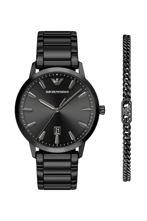 Emporio Armani Bransoletka i zegarek męski Ruggero AR80089SET