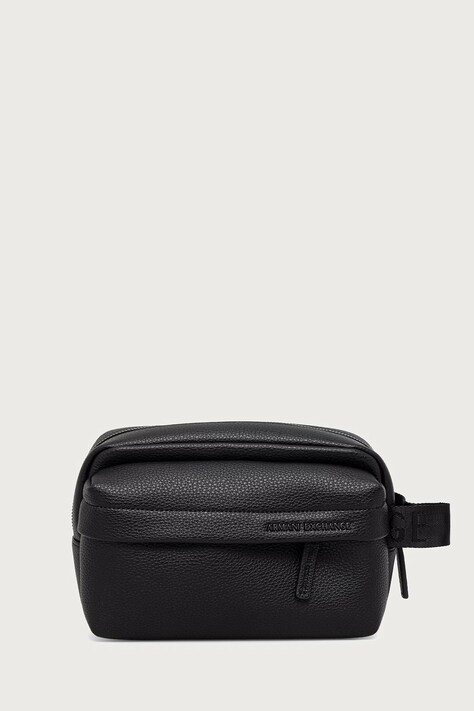 Armani Exchange косметичка чоловіча зі штучної шкіри чорна XM003230 AF26651