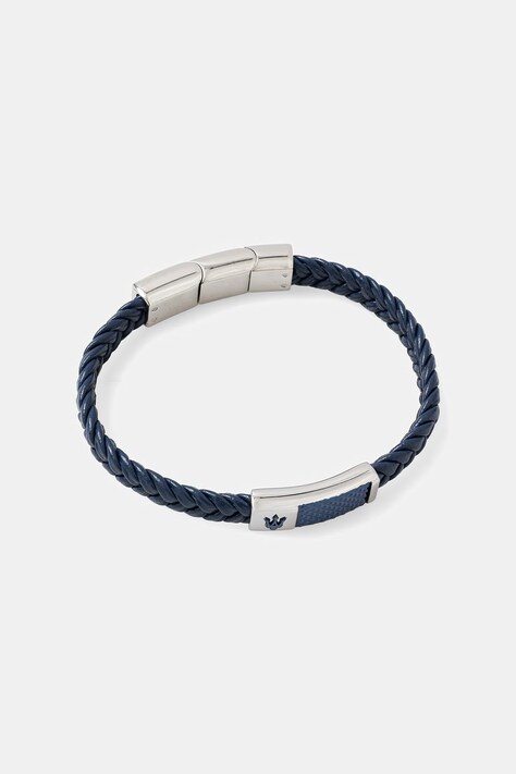 MASERATI bransoletka męska skórzana RECYCLED LEATHER JM4249IK01