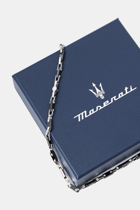 MASERATI браслет чоловічий з нержавіючої сталі CERAMIC — AA00-AKMZZ0, срібний — фото 3