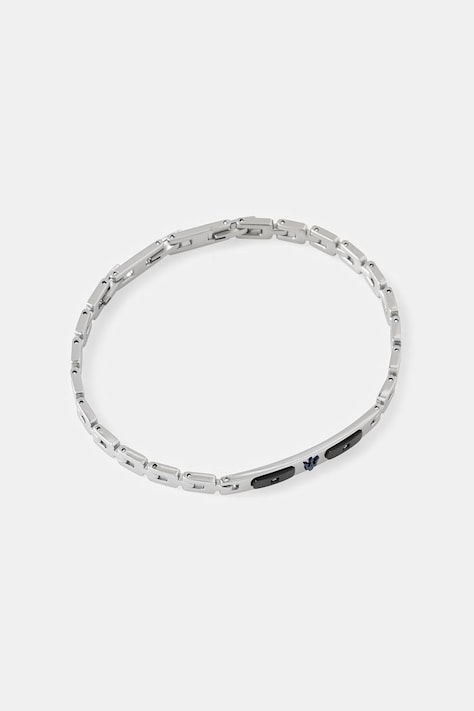 MASERATI bransoletka męska ze stali nierdzewnej z diamentem DIAMONDS JM125ATY24
