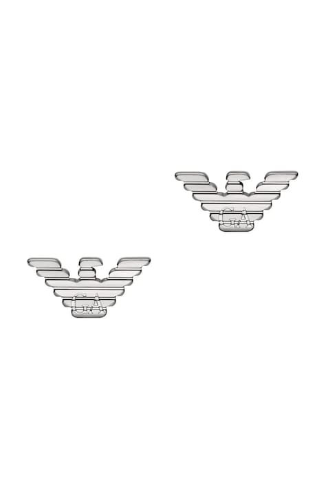 Emporio Armani cercei pentru bărbați, din oțel inoxidabil Eagle Logo EGS3318040