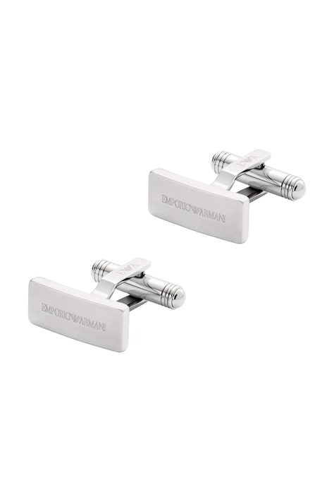 Emporio Armani butoni pentru bărbați, din oțel inoxidabil Eagle Logo EGS3308040