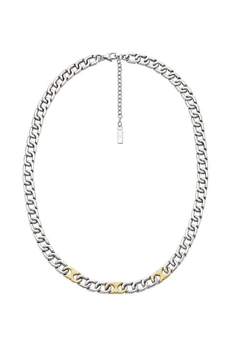 Emporio Armani colier pentru bărbați, din oțel inoxidabil Eagle Logo EGS3297040