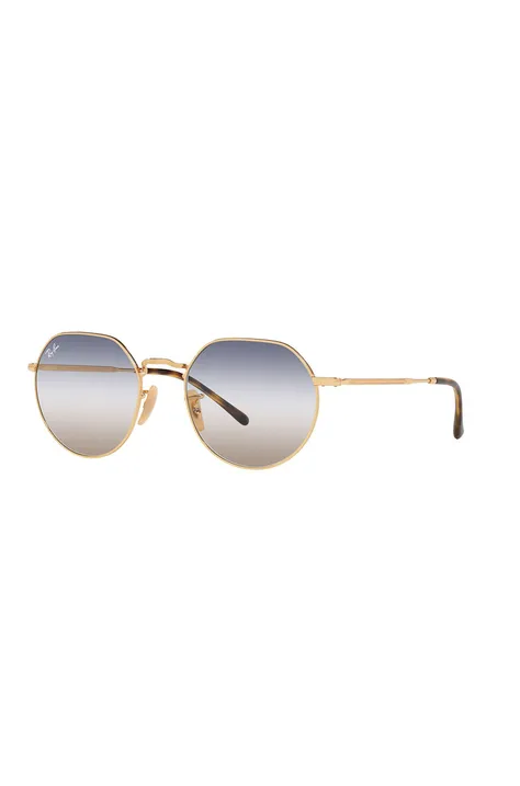 Ray-Ban okulary przeciwsłoneczne JACK kolor złoty 0RB3565