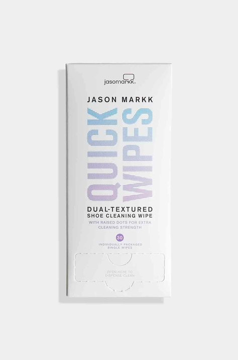 Jason Markk shoe cleaning wipes transparent color