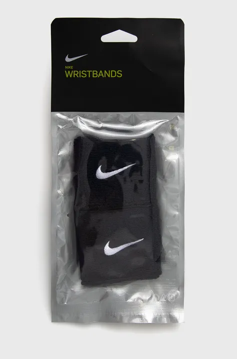 Nike Opaska na nadgarstek (2-pack) kolor granatowy