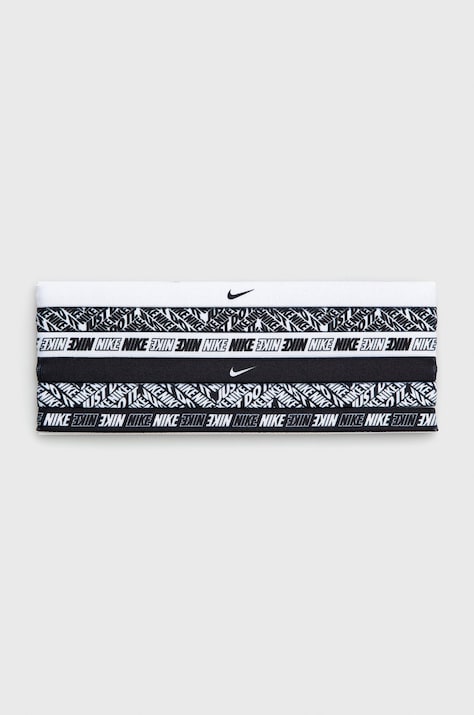 Nike Opaska (6-pack) kolor czarny