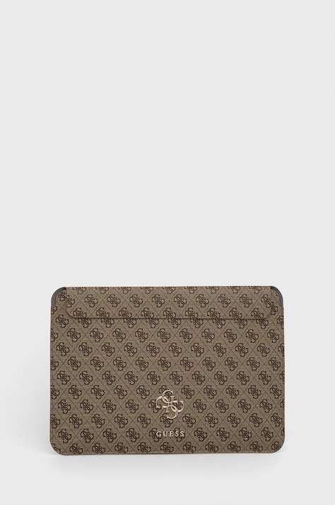 Калъф за лаптоп Guess в кафяво