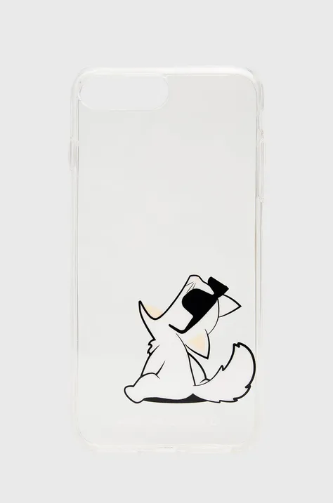 Etui za telefon Karl Lagerfeld iPhone 7/8 Plus boja: prozirna