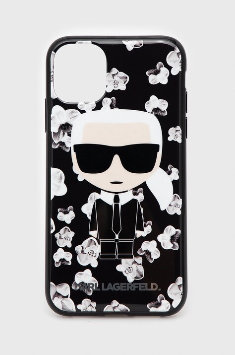 Чохол на телефон Karl Lagerfeld колір чорний