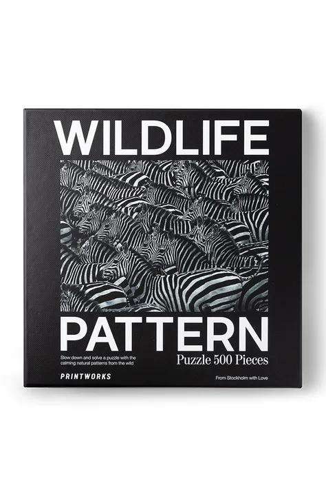 Printworks - Пъзел Wildlife Zebra от 500 части