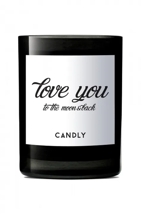 Candly - Voňavá sójová sviečka Love you to the moon and back 250 g