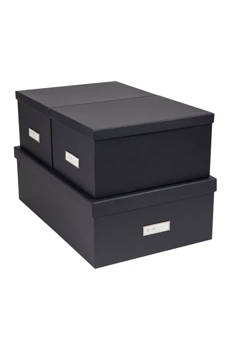 Bigso Box of Sweden - Комплект кутии за съхранение Inge (3 броя)
