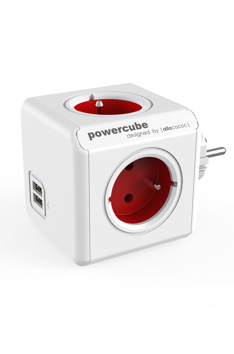 PowerCube Zásuvka PowerCube Original USB RED