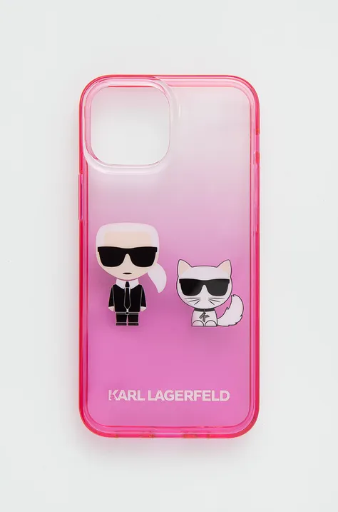 Etui za telefon Karl Lagerfeld iPhone 13 Mini 5,4'' boja: ružičasta