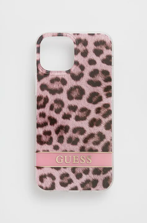 Θήκη κινητού Guess Iphone 13 Mini 5,4'' χρώμα: ροζ