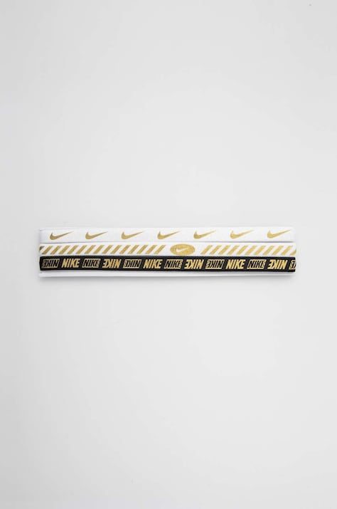 Čelenky Nike 3-pak biela farba