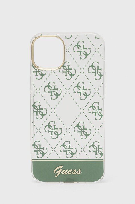 Θήκη κινητού Guess Iphone 14 Plus 6,7" χρώμα: πράσινο