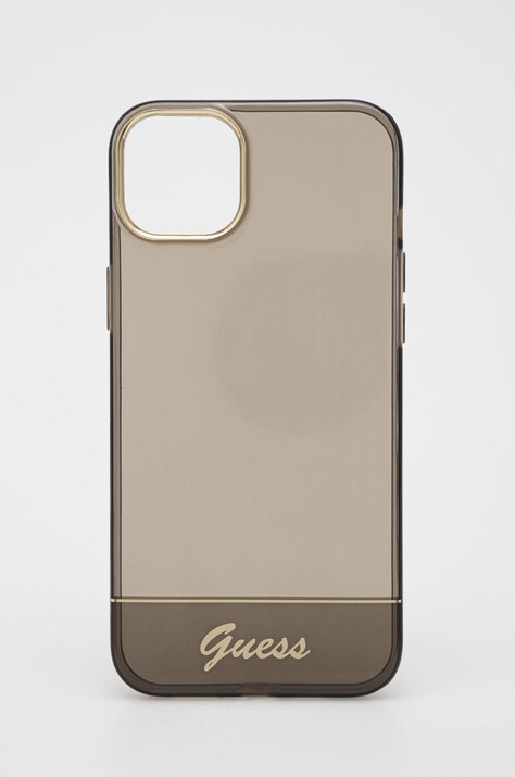 Etui za telefon Guess Iphone 14 Plus 6,7" črna barva