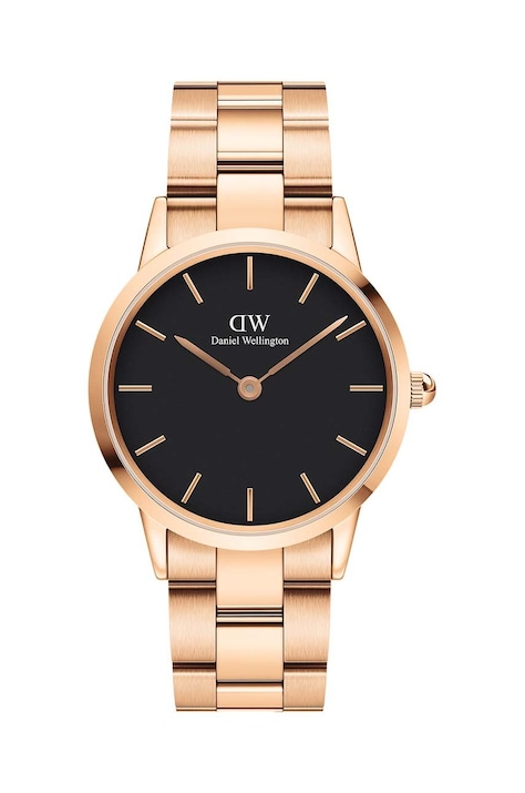 Hodinky Daniel Wellington Iconic Link 36 ružová farba