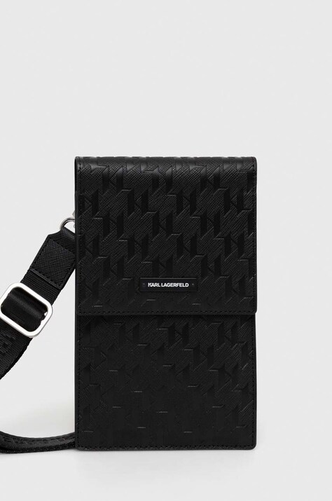Etui za mobitel Karl Lagerfeld boja: crna