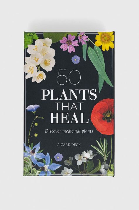 David & Charles talia kart 50 Plants that Heal, Francois Couplan, Gerard Debuigne