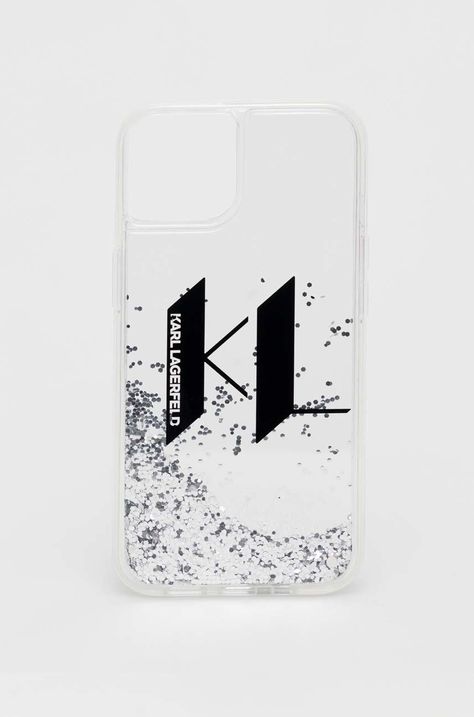 Karl Lagerfeld telefon tok iPhone 14 srebrny 6,1
