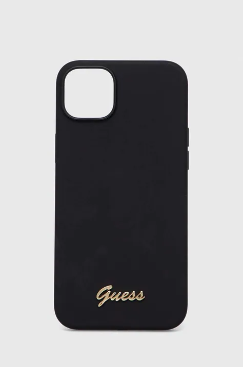 Guess Husă pentru telefon iPhone 14 Plus 6,7'' culoarea negru