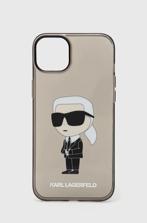 Puzdro na mobil Karl Lagerfeld iPhone 14 Plus 6,7'' čierna farba