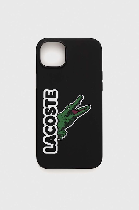 Lacoste Husă pentru telefon iPhone 14 Plus 6,7" culoarea negru