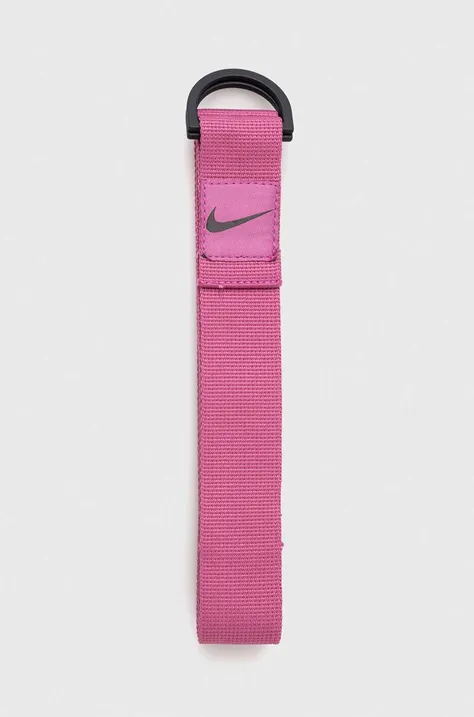 Ремінь для йоги Nike колір рожевий