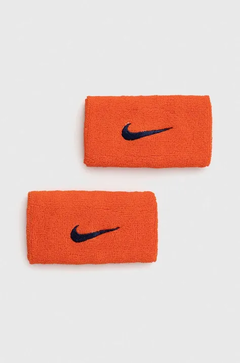 Напульсники Nike 2-pack колір помаранчевий