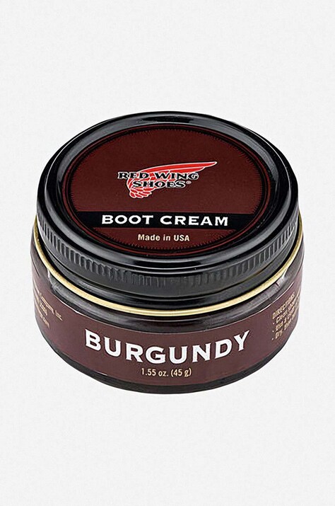 Red Wing Boot Cream Burgundy 97113