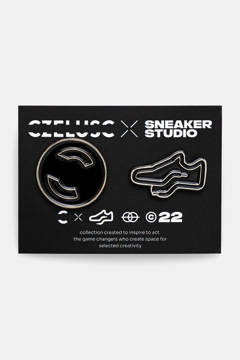 Значок SneakerStudio x Czeluść PIN.COLLAB.SSXCZ-black