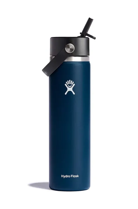 Termo fľaša Hydro Flask Wide Flex Straw 24 OZ W24BFS464-BLUE