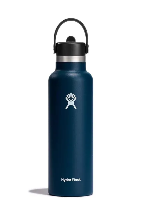 Hydro Flask butelka termiczna 21 OZ Standard Flex Straw Cap S21FS464 kolor granatowy