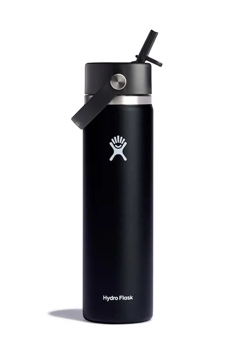 Termoláhev Hydro Flask Wide Flex Straw Cap 24 OZ W24BFS001-BLACK