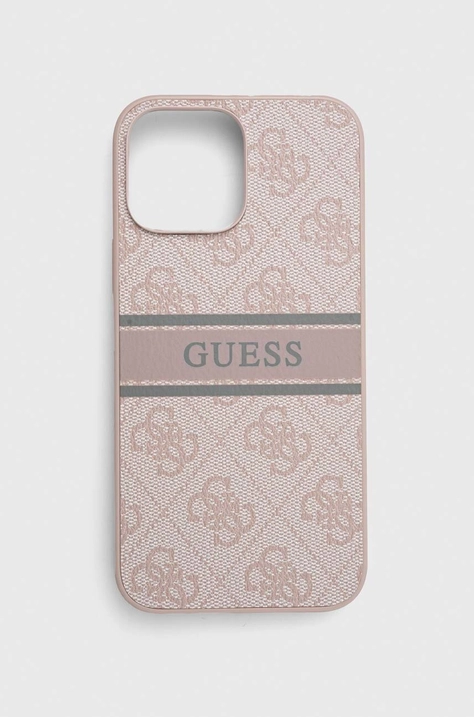 Θήκη κινητού Guess iPhone 13 Pro Max 6,7 χρώμα: ροζ