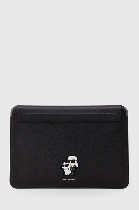 Karl Lagerfeld husa laptop Sleeve 16" culoarea negru