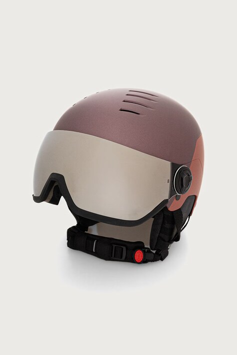 Uvex Kask narciarski Wanted Visor bordowy 56/6/262