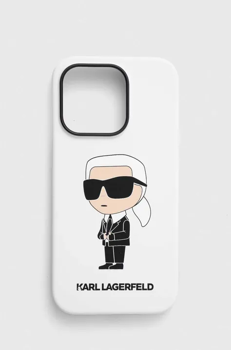 Karl Lagerfeld etui na telefon iPhone 14 Pro 6,1 kolor biały
