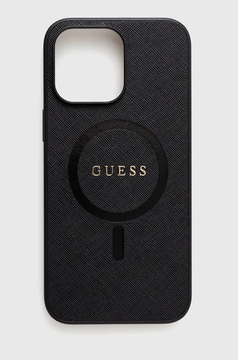 Θήκη κινητού Guess iPhone 14 Pro Max 6.7 χρώμα: μαύρο