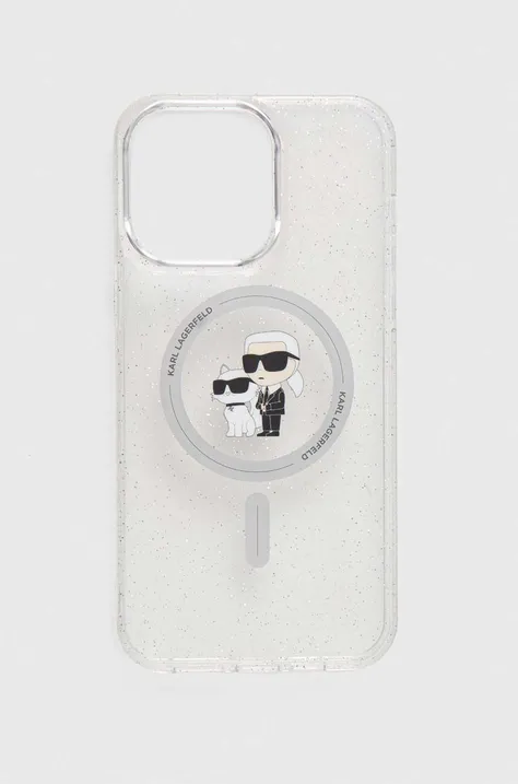Karl Lagerfeld etui na telefon iPhone 14 Pro Max 6.7 kolor transparentny