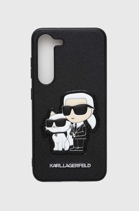 Θήκη κινητού Karl Lagerfeld S23 S911 χρώμα: μαύρο