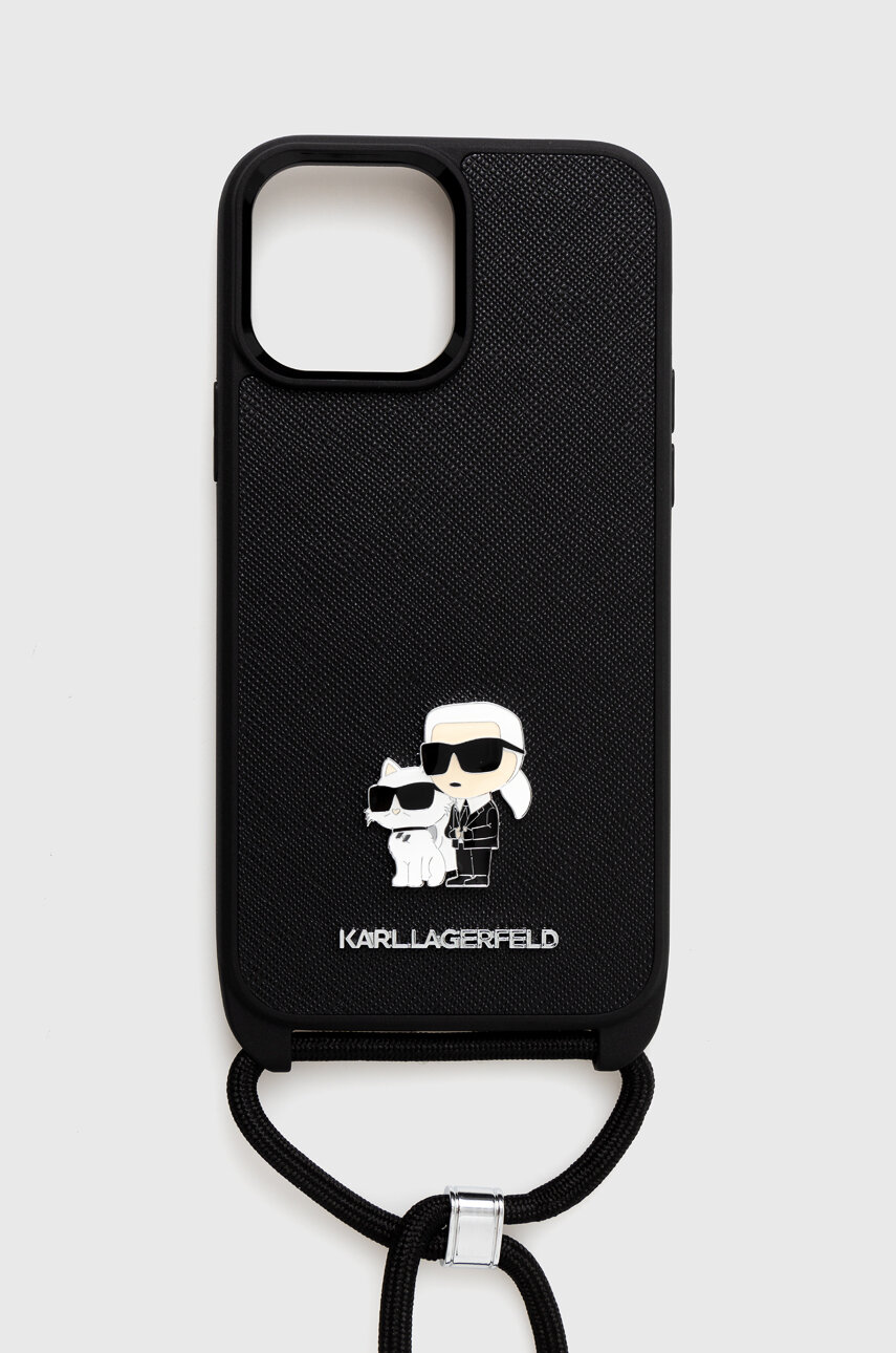 Karl Lagerfeld etui na telefon iPhone 13 Pro Max 6.7 kolor czarny