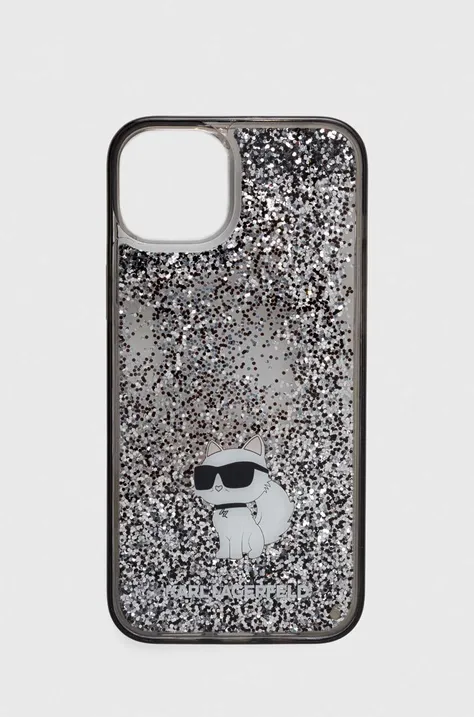 Чехол на телефон Karl Lagerfeld iPhone 15 Plus 6.7 цвет прозрачный
