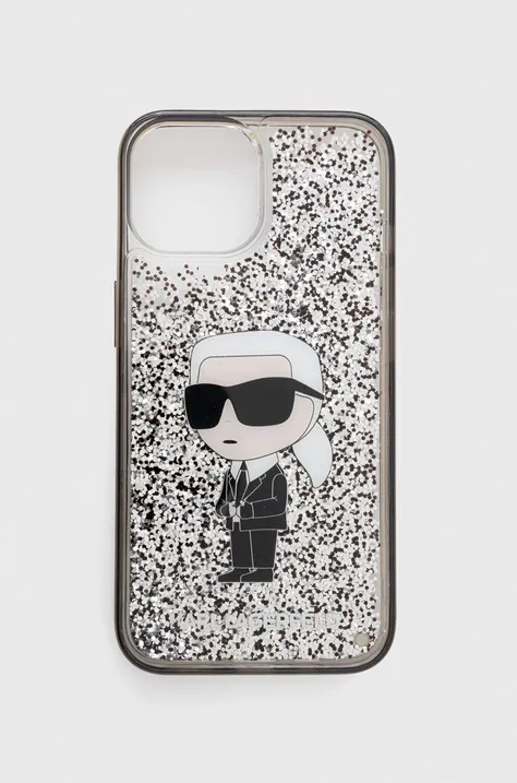 Чехол на телефон Karl Lagerfeld iPhone 15 6.1 цвет прозрачный